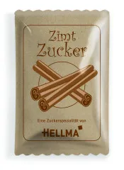 Hellma Mieszanka cukru cynamonowego 600 x 8g porcji cukru